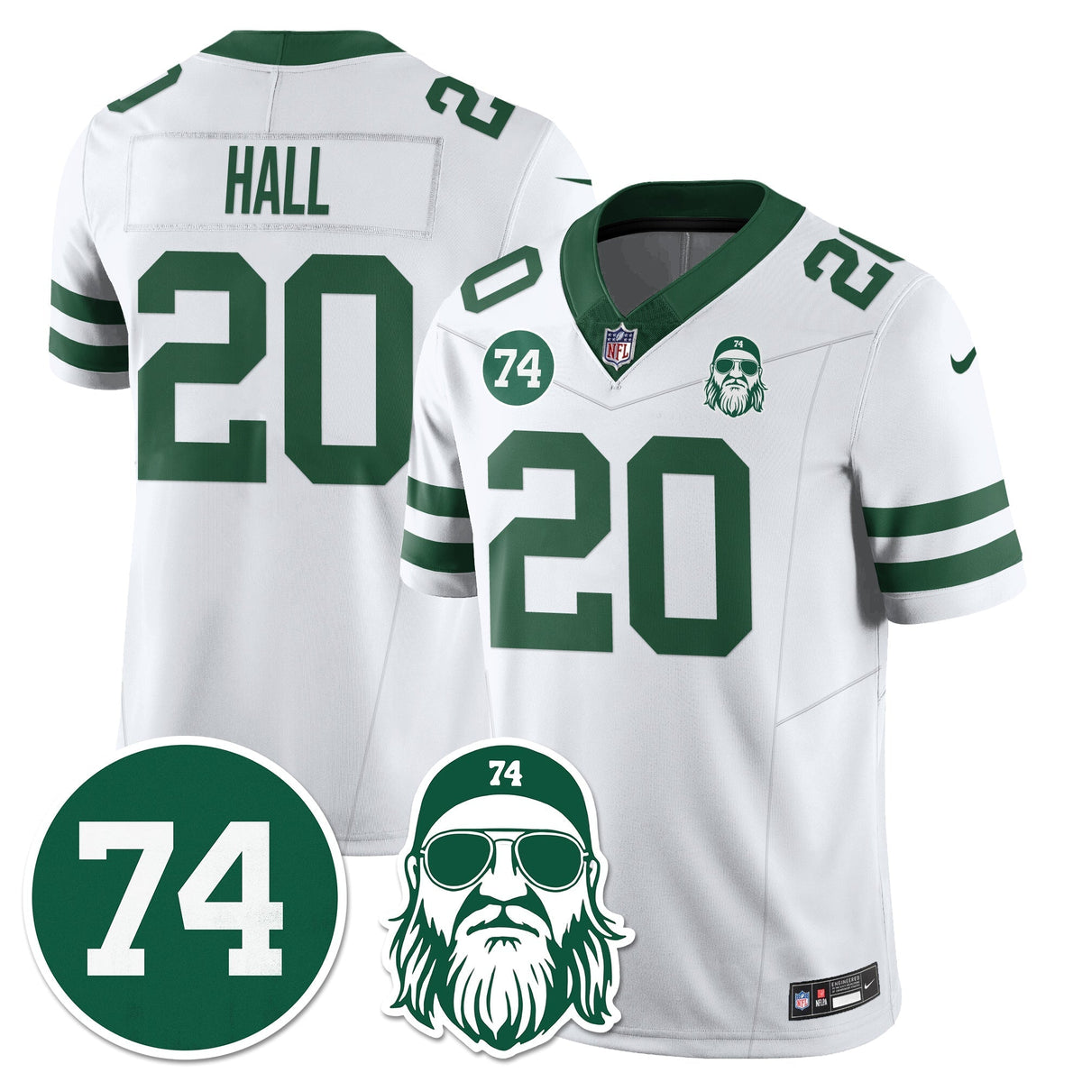 NYJ Vapor Limited Jersey - Nick Mangold Patch