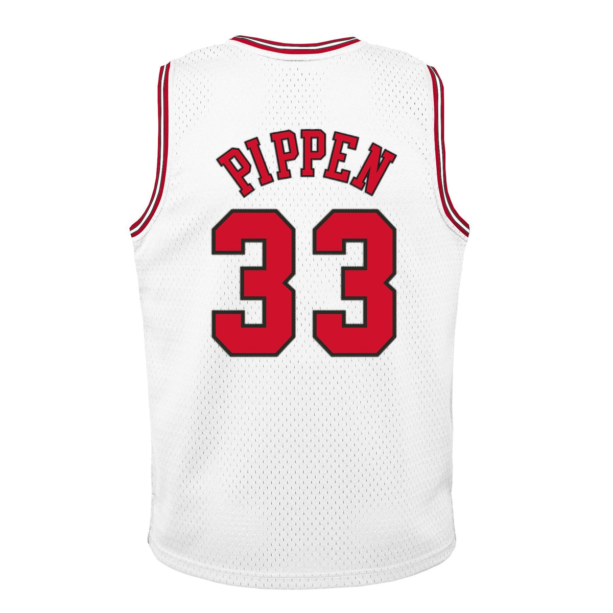 Chicago Bulls Scottie Pippen Mitchell & Ness White Hardwood Classics Swingman Jersey