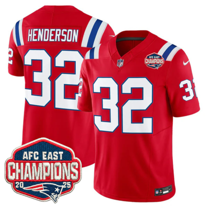 NE AFC East Champions Throwback Vapor Limited Jersey V2