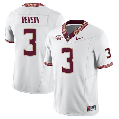 Men’s Florida State Seminoles Football Vapor Jersey – All Stitched
