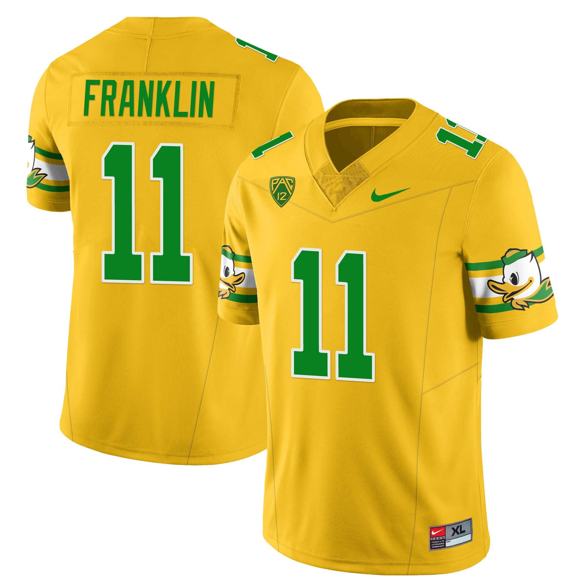 Youth’s Oregon Ducks ‘Mighty Oregon’ Throwback Football Jersey – All Stitched