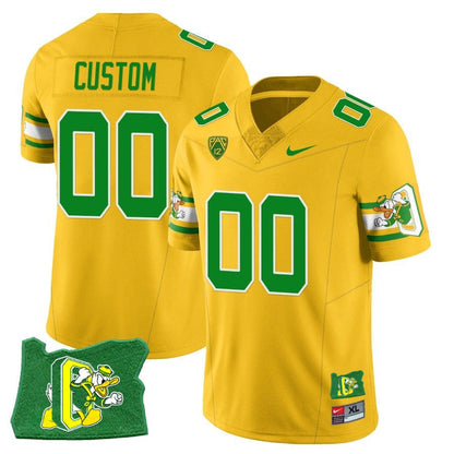 Men’s Oregon Ducks ‘Mighty Oregon’ Throwback Football Stitched Jersey – Oregon State