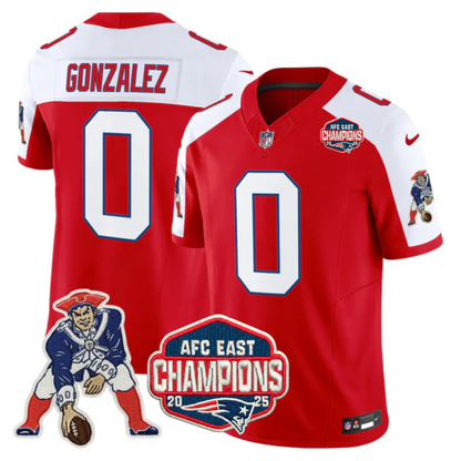 NE AFC East Champions Throwback Vapor Limited Jersey V2