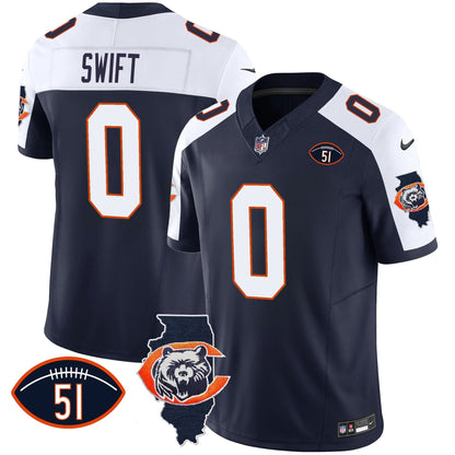 CHI Throwback Illinois Patch Vapor Jersey