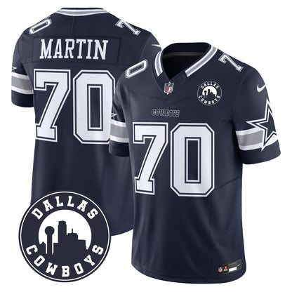 DAL "Dallas City" Patch Vapor Limited Jersey