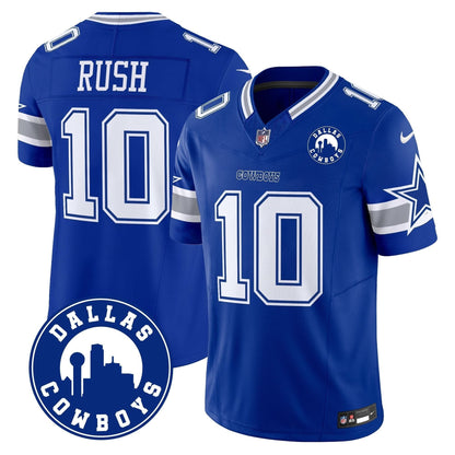 DAL "Dallas City" Patch Vapor Limited Jersey