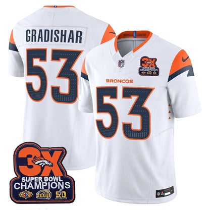 DEN 3-Time Champions Patch Vapor Limited Jersey
