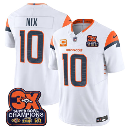 DEN 3-Time Champions Patch Vapor Limited Jersey