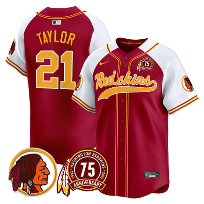 WR 75th Patch Throwback Vapor Premier Limited Jersey