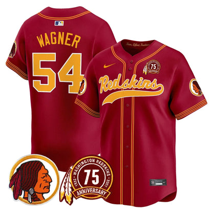 WR 75th Patch Throwback Vapor Premier Limited Jersey