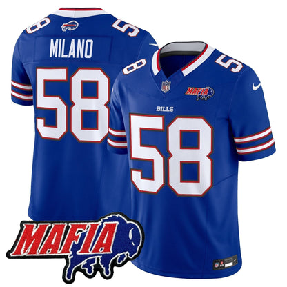 BB 2024 BUF Mafia Patch Vapor Limited Jersey