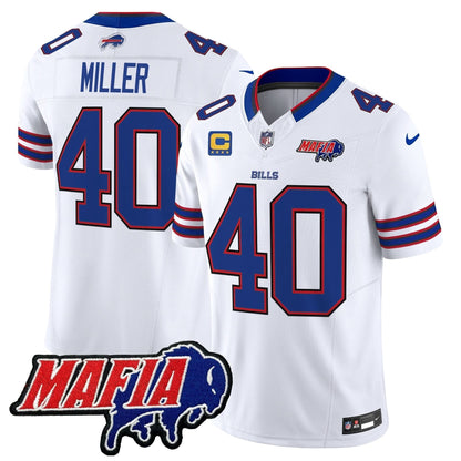 BB 2024 BUF Mafia Patch Vapor Limited Jersey