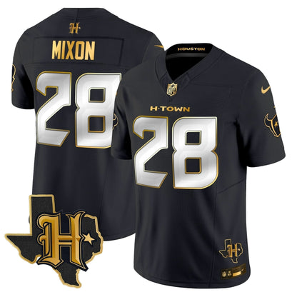 HT 2024 Texas Patch Gold Vapor Limited Jersey