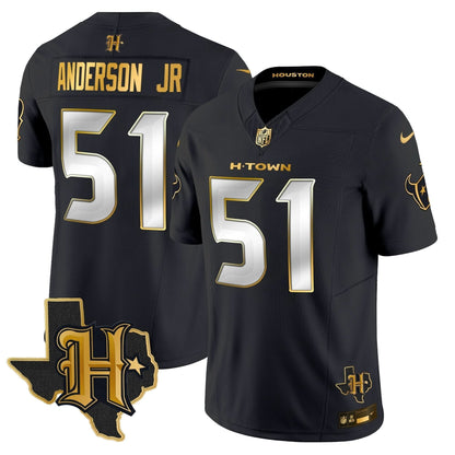 HT 2024 Texas Patch Gold Vapor Limited Jersey