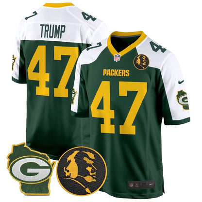 GB John Madden & Home Patch Game Jersey