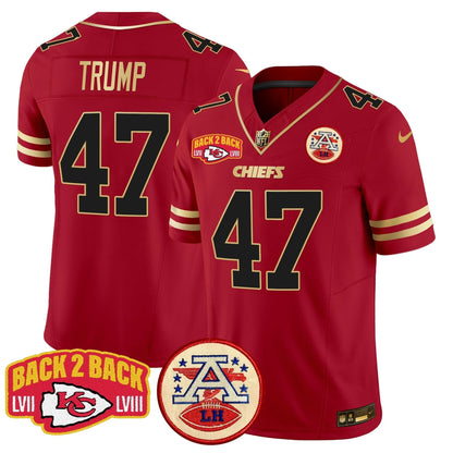 KC Super Back 2 Back Patch Vapor Limited Jersey