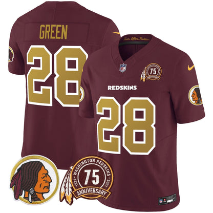 WR Throwback 75th Patch Vapor Limited Jersey