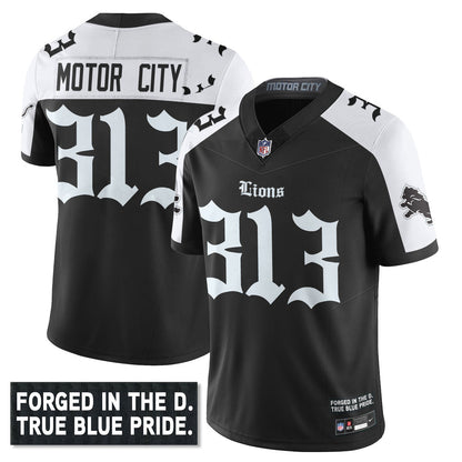 DET 'Gothic Motor City Edition' Vapor Limited Jersey