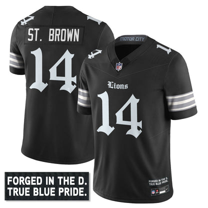 DET 'Gothic Motor City Edition' Vapor Limited Jersey