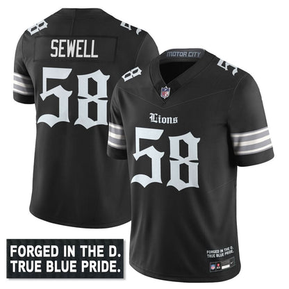 DET 'Gothic Motor City Edition' Vapor Limited Jersey