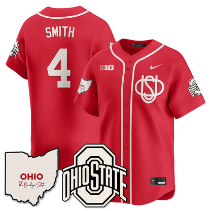 Women's Ohio State Buckeyes 2025 Wordmark Jersey - All Stitched