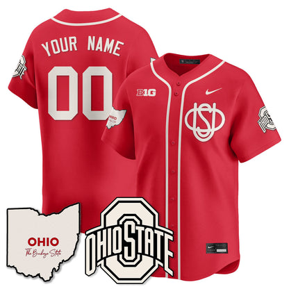 Women's Ohio State Buckeyes 2025 Wordmark Jersey - All Stitched