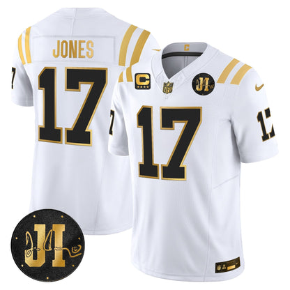 IND 2025 Jim Irsay Patch Gold Vapor Limited Jersey