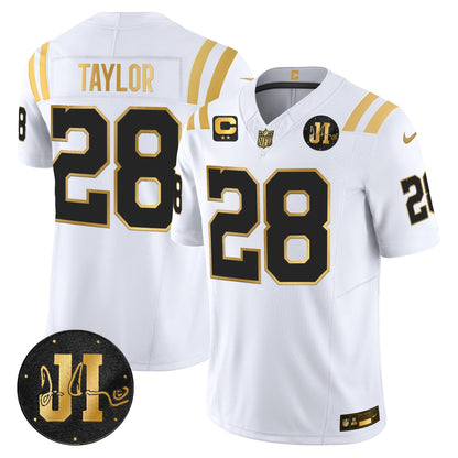 IND 2025 Jim Irsay Patch Gold Vapor Limited Jersey