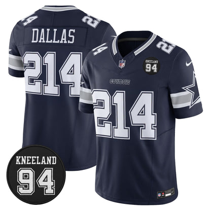 DAL #94 Marshawn Kneeland Memorial Patch Vapor Limited Jersey