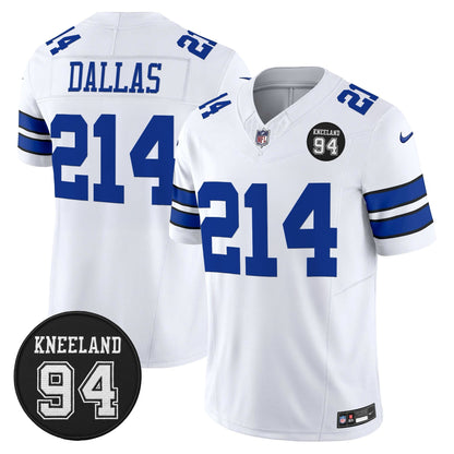 DAL #94 Marshawn Kneeland Memorial Patch Vapor Limited Jersey
