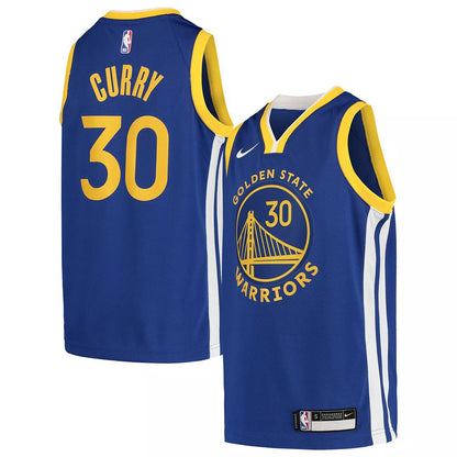 Golden State Warriors Stephen Curry Nike Royal Swingman Icon Jersey