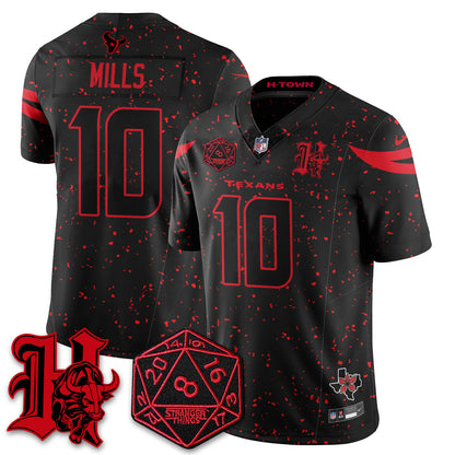 HOU 'Stranger Things Edition' Vapor Limited Jersey