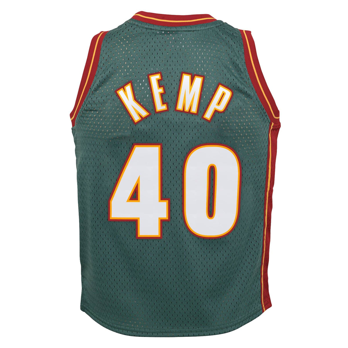 Shawn Kemp Seattle Supersonics Mitchell & Ness 1996-96 Green NBA Swingman Hardwood Classics Jersey