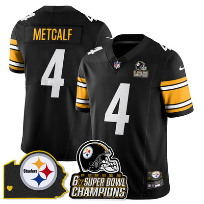 PIT 6-Time Champions Patch Vapor Limited Jersey