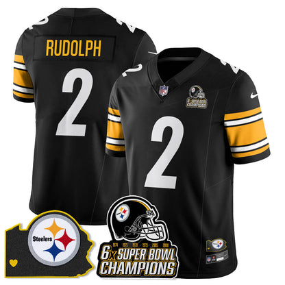 PIT 6-Time Champions Patch Vapor Limited Jersey