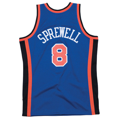 Latrell Sprewell Mitchell & Ness 98-99 Road Swingman Jersey