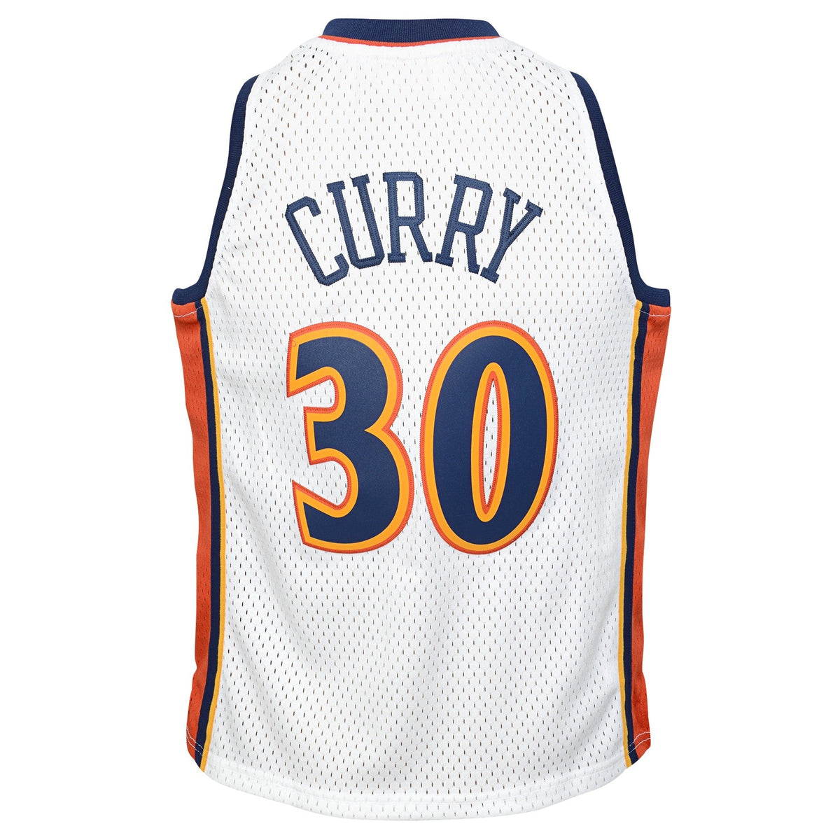 Stephen Curry Golden State Warriors Mitchell & Ness White 2009-10 Hardwood Classics Swingman Jersey