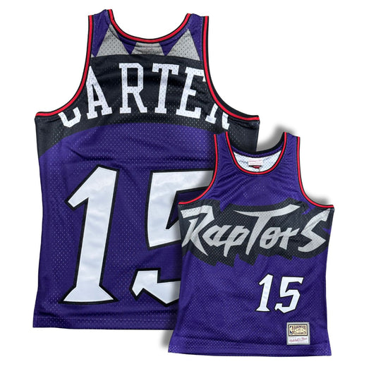 Toronto Raptors Vince Carter Purple 1998-99 Hardwood Classics Maxxout Jersey