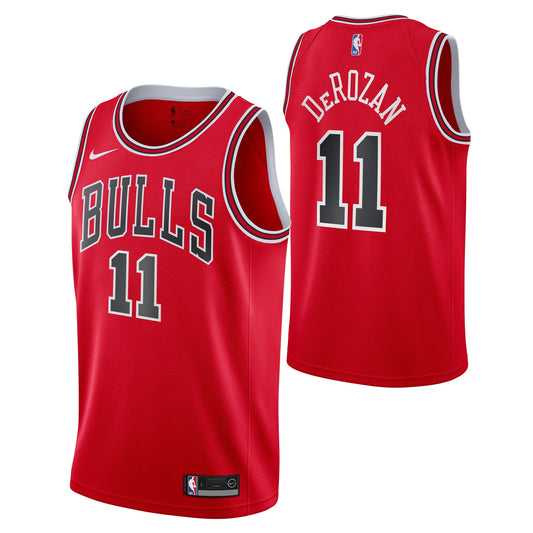 Chicago Bulls Demar Derozan Red Nike Swingman Icon Jersey