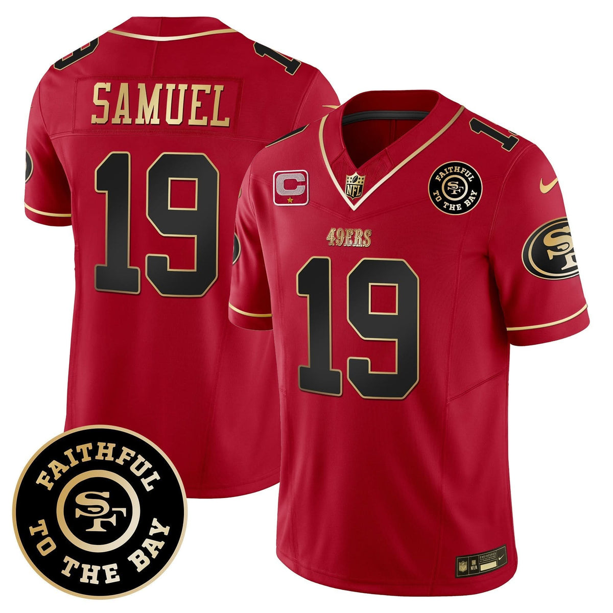 SF Faithful To The Bay Patch Vapor Limited Jersey V7
