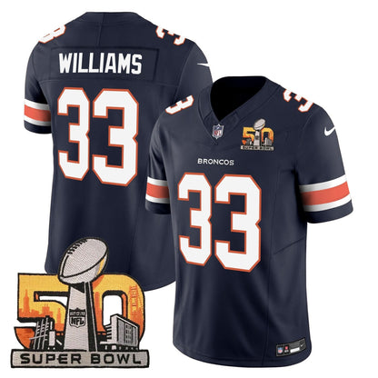 DB Super Bowl 50 Patch Vapor Jersey