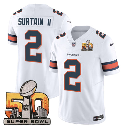 DB Super Bowl 50 Patch Vapor Jersey