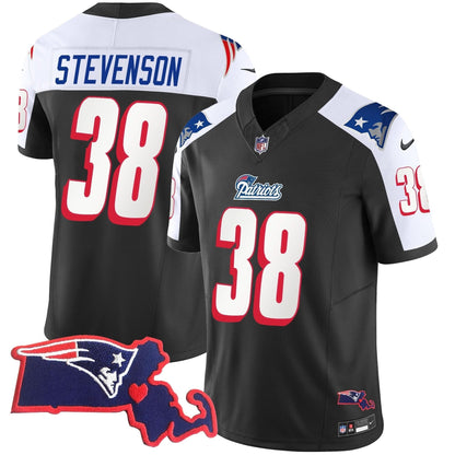 NE 1996 Throwback State Patch Vapor Jersey