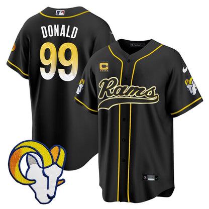 LAR Baseball Jersey - All Stitched
