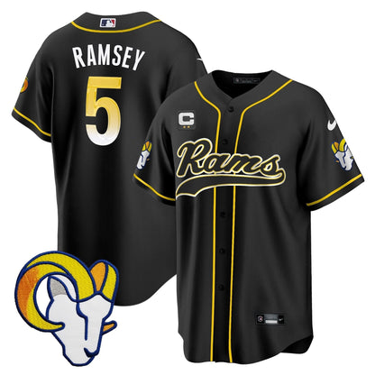 LAR Baseball Jersey - All Stitched