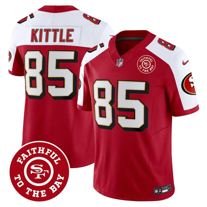 SF Throwback Faithful To The Bay Patch Vapor Limited Jersey
