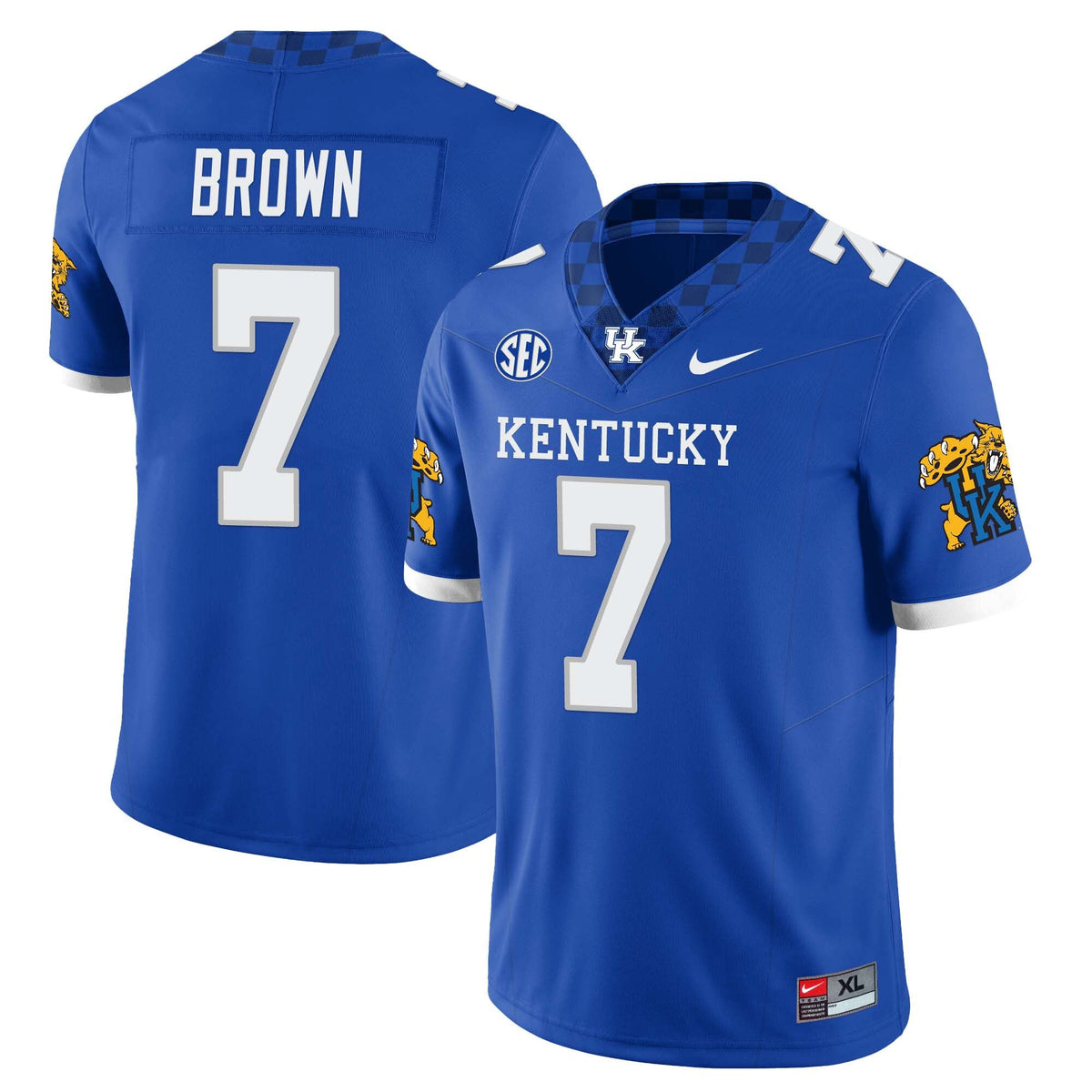 Men’s Kentucky Wildcats Football Jersey – All Stitched