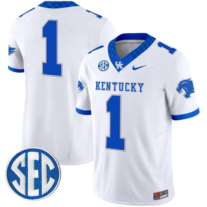 Men's Kentucky Wildcats 2025 Vapor Limited Jersey - All Stitched