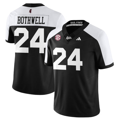 Custom Mississippi State Football "Darkness" Limited Jersey - All Stitched