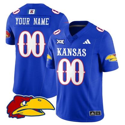 Women's Kansas Jayhawks Football 2025 Limited Jersey - All Stitched